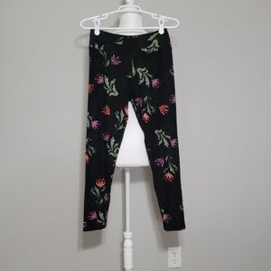 NWT Charlie's Project Floral Luxe Leggings OS 4-14
